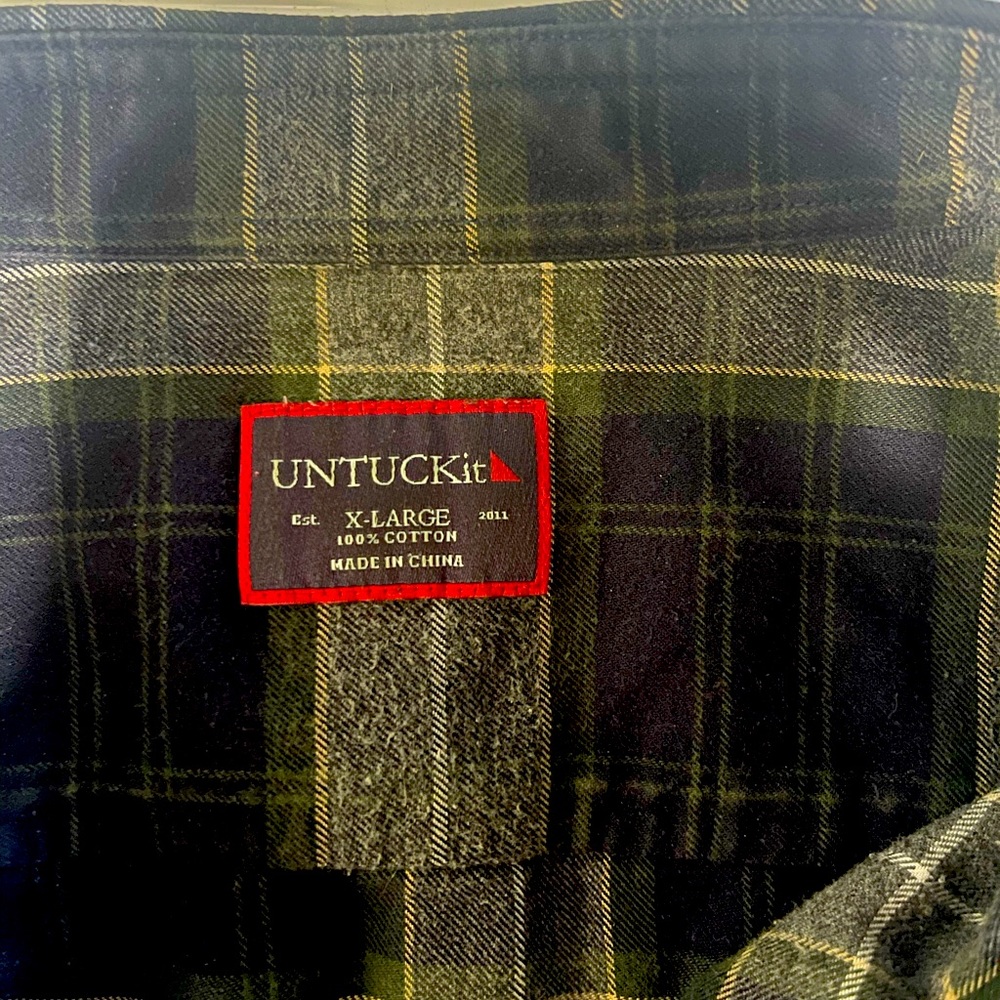 mens flannel button up